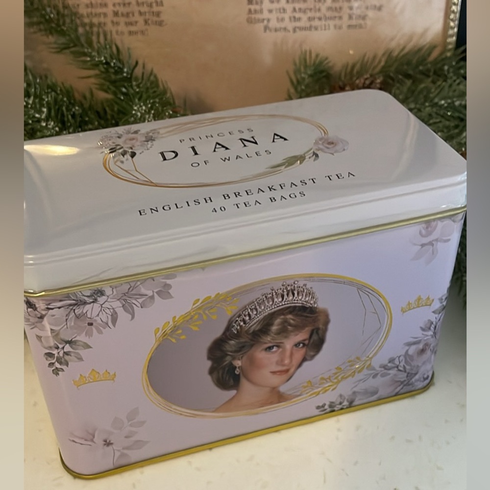NEW Princess Diana Of Wales Tea Tin English Breakfast Tea